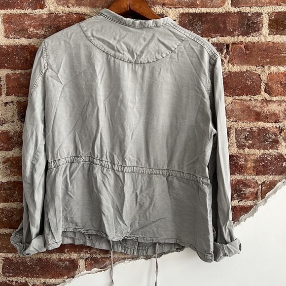 𝅺ANTHROPOLOGIE SANCTUARY Snap Button Safari Cargo Jacket - Picture 5 of 5